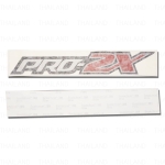 Sticker สติ๊กเกอร์ "PRO-2X" ของแท้ 1 ชิ้น สีขาว,ดำ,แดง สำหรับ Nissan Navara NP300 D23 4x2 4x4 Pick Up ปี 2020-2022